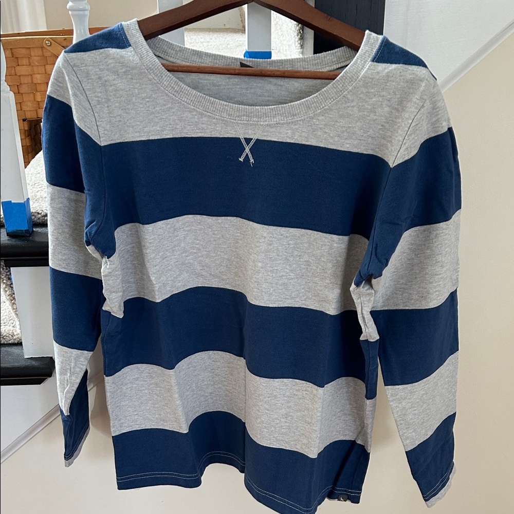 Eddie Bauer Gray Long Sleeve Shirt